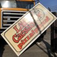 画像14: 【店舗引き取り限定】 大型184cm Vintage Advertising Little Caesars Pizza Store Display Sign Hard to Find! (M287) (14)