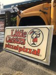 画像8: 【店舗引き取り限定】 大型184cm Vintage Advertising Little Caesars Pizza Store Display Sign Hard to Find! (M287) (8)