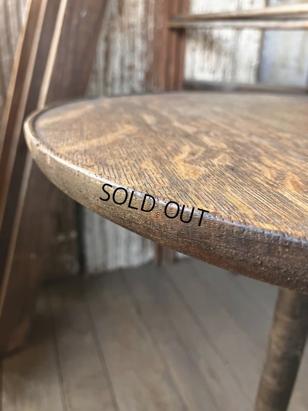 画像5: Antique 3 Legged Cast Iron Ornamental Pub Cafe Saloon Table (M288) 