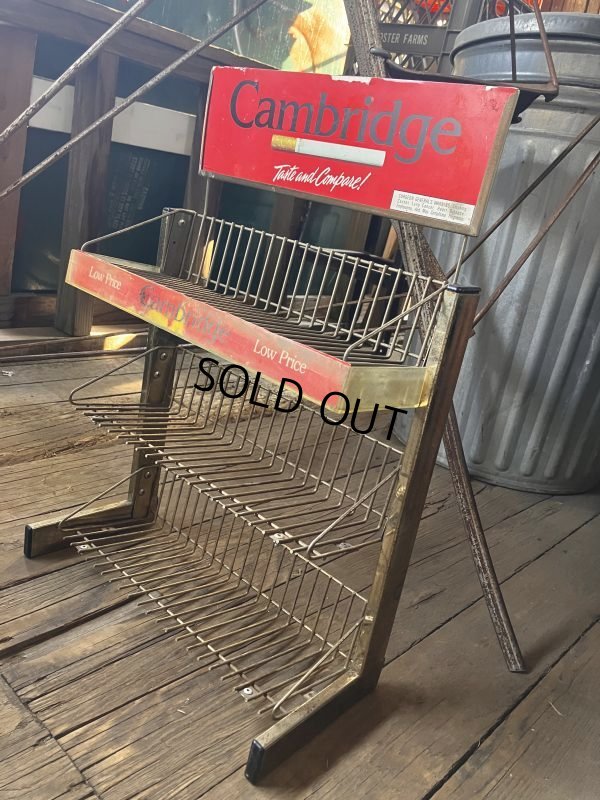 画像3: Vintage Advertising Cambridge Cigarette Tobacco Store Display Rack (M289) 