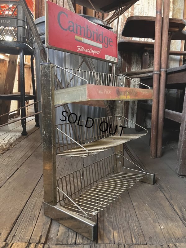 画像7: Vintage Advertising Cambridge Cigarette Tobacco Store Display Rack (M289) 