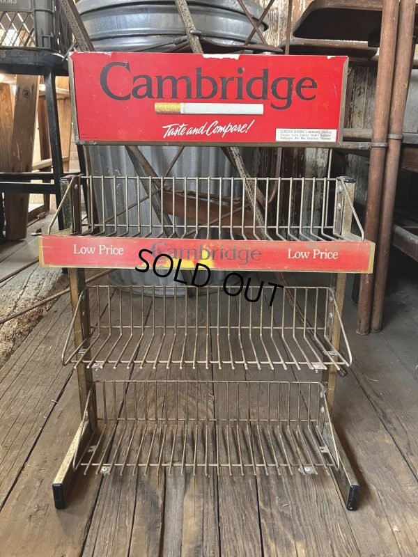 画像2: Vintage Advertising Cambridge Cigarette Tobacco Store Display Rack (M289) 