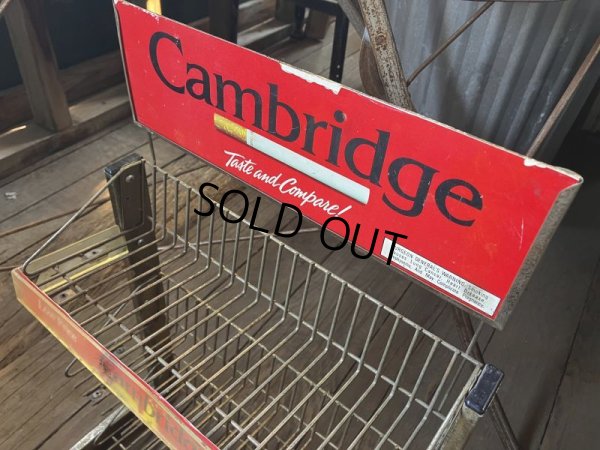 画像13: Vintage Advertising Cambridge Cigarette Tobacco Store Display Rack (M289) 