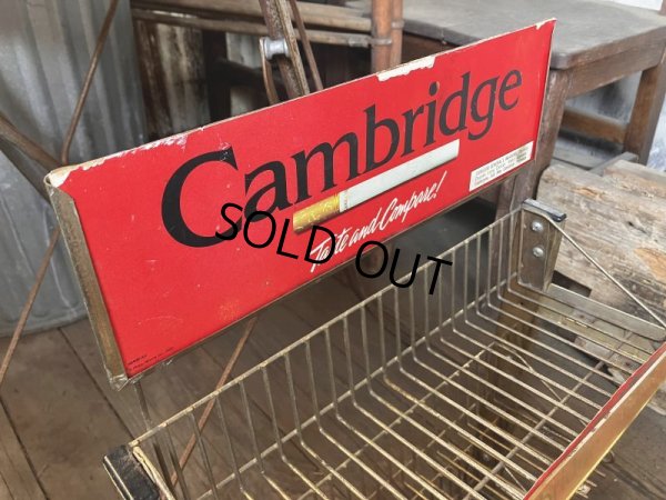 画像10: Vintage Advertising Cambridge Cigarette Tobacco Store Display Rack (M289) 