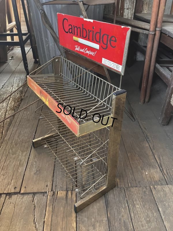 画像15: Vintage Advertising Cambridge Cigarette Tobacco Store Display Rack (M289) 