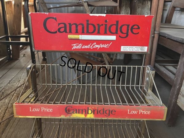 画像14: Vintage Advertising Cambridge Cigarette Tobacco Store Display Rack (M289) 