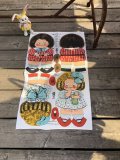 70s Vintage N.O.S Cut N Sew Cloth Fabric Panel Pillow Doll Campbell Kids (M301) 