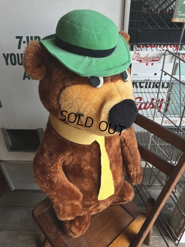 画像7: 80s Vintage Hanna Barbera Mighty Star Yogi Bear Plush Doll 75cm (M305)