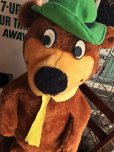 画像10: 80s Vintage Hanna Barbera Mighty Star Yogi Bear Plush Doll 75cm (M305) 