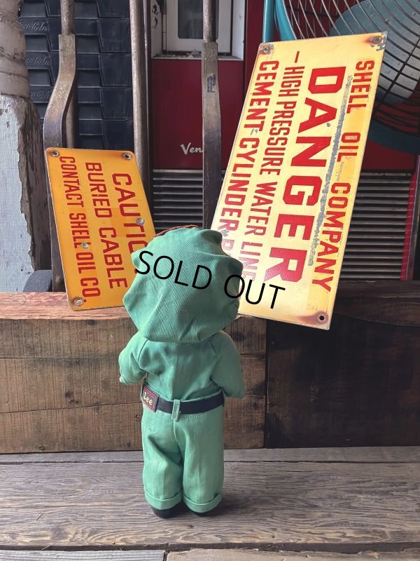 画像9: RARE!! Vintage ORIGINAL Shell Oil Company CAUTIN Sign (M307) 