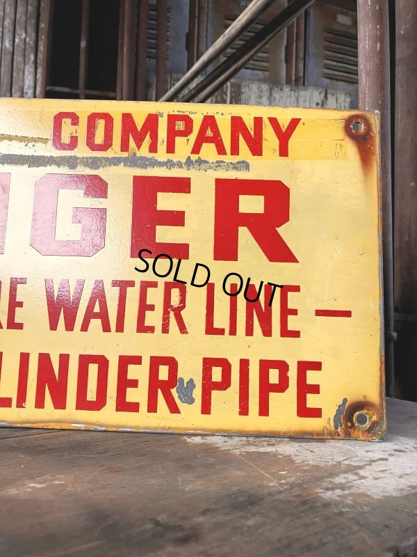 画像7: RARE!! Vintage ORIGINAL Shell Oil Company DANGER Sign (M306) 