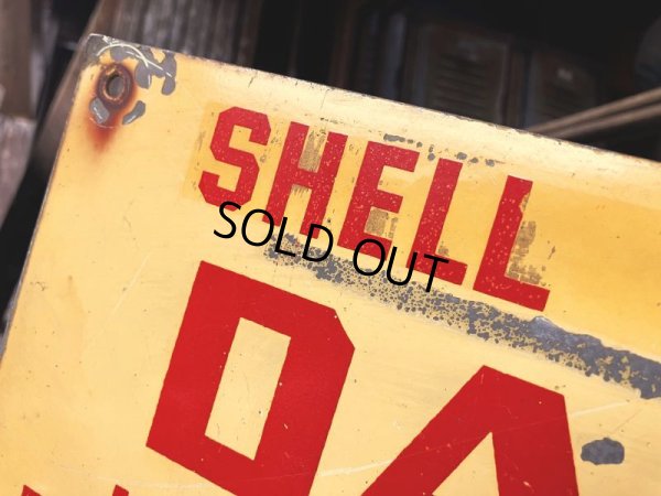 画像4: RARE!! Vintage ORIGINAL Shell Oil Company DANGER Sign (M306) 