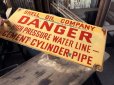 画像8: RARE!! Vintage ORIGINAL Shell Oil Company DANGER Sign (M306) 