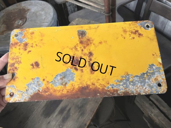 画像7: RARE!! Vintage ORIGINAL Shell Oil Company CAUTIN Sign (M307) 