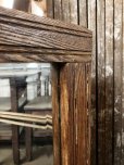 画像4: Antique Wooden Frame Mirror (M309) 