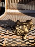 画像2: Vintage Solid Brass Bulldog Paperweight Figurine (M310)  (2)