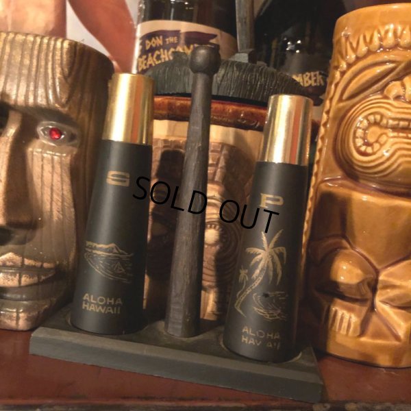 画像7:  Vintage Hawaiana ALOHA HAWAII S&P Shaker (B788)