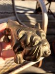 画像13: Vintage Solid Brass Bulldog Paperweight Figurine (M310) 