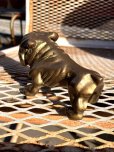 画像3: Vintage Solid Brass Bulldog Paperweight Figurine (M310)  (3)