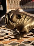 画像9: Vintage Solid Brass Bulldog Paperweight Figurine (M310) 