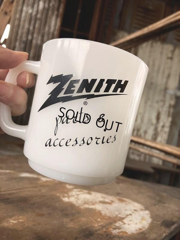 画像6: Vintage Glassbeke Milk Mug ZENITH (M311) 