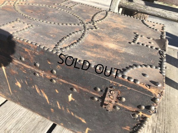 画像14: Antique Steamer Trunk (M313) 