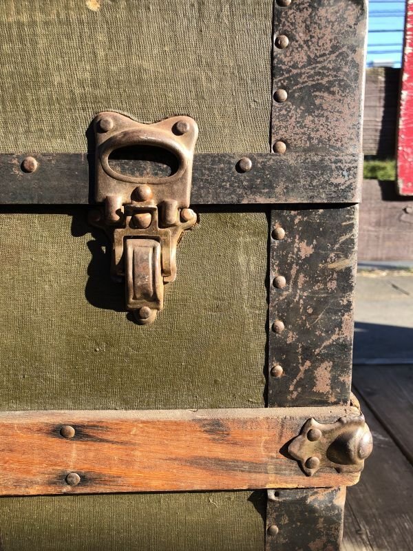 画像7: Vintage Wood Trunk (M312) 