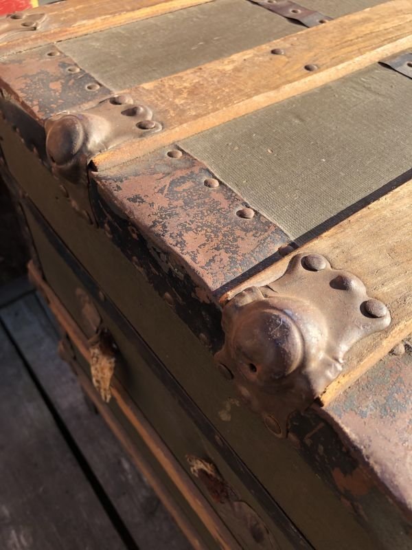 画像28: Vintage Wood Trunk (M312) 
