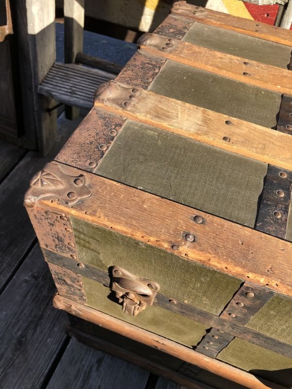 画像5: Vintage Wood Trunk (M312) 