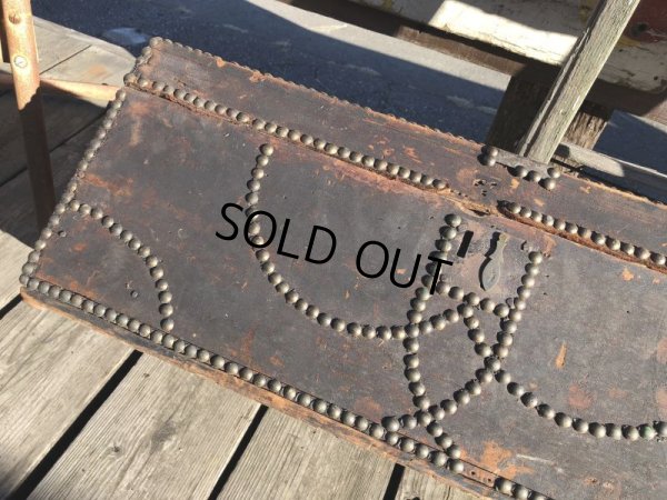 画像19: Antique Steamer Trunk (M313) 