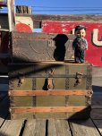 画像30: Antique Steamer Trunk (M313) 