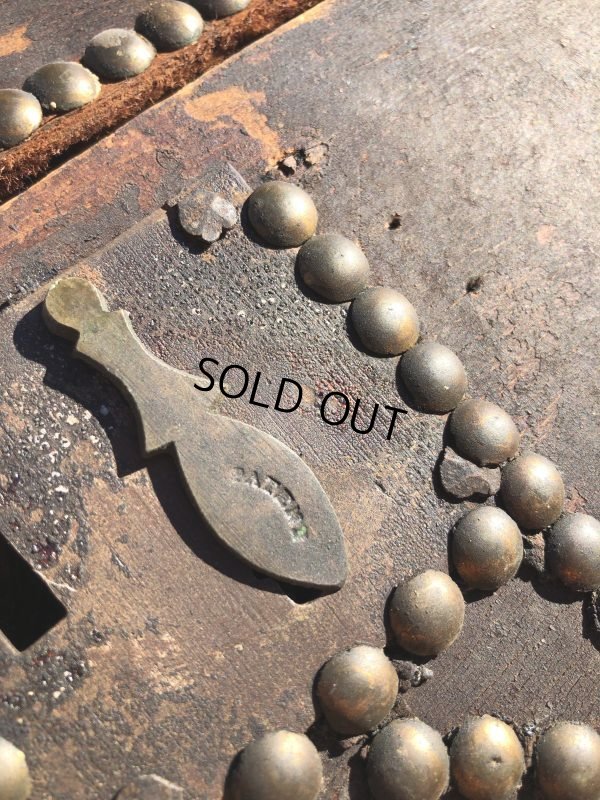 画像22: Antique Steamer Trunk (M313) 