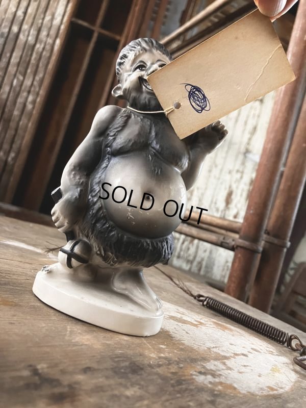 画像3: 50s Vintage KWITCHERBELYAKEN JAPAN Weird People Ceramic Statue (M315)