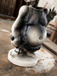 画像4: 50s Vintage KWITCHERBELYAKEN JAPAN Weird People Ceramic Statue (M315) 