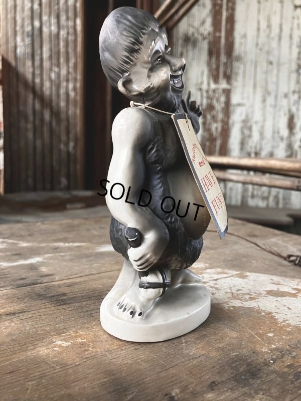 画像2: 50s Vintage KWITCHERBELYAKEN JAPAN Weird People Ceramic Statue (M315) 