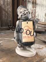 50s Vintage KWITCHERBELYAKEN JAPAN Weird People Ceramic Statue (M315) 