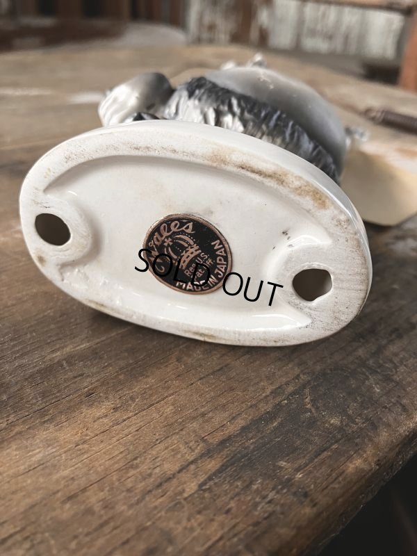 画像8: 50s Vintage KWITCHERBELYAKEN JAPAN Weird People Ceramic Statue (M315)