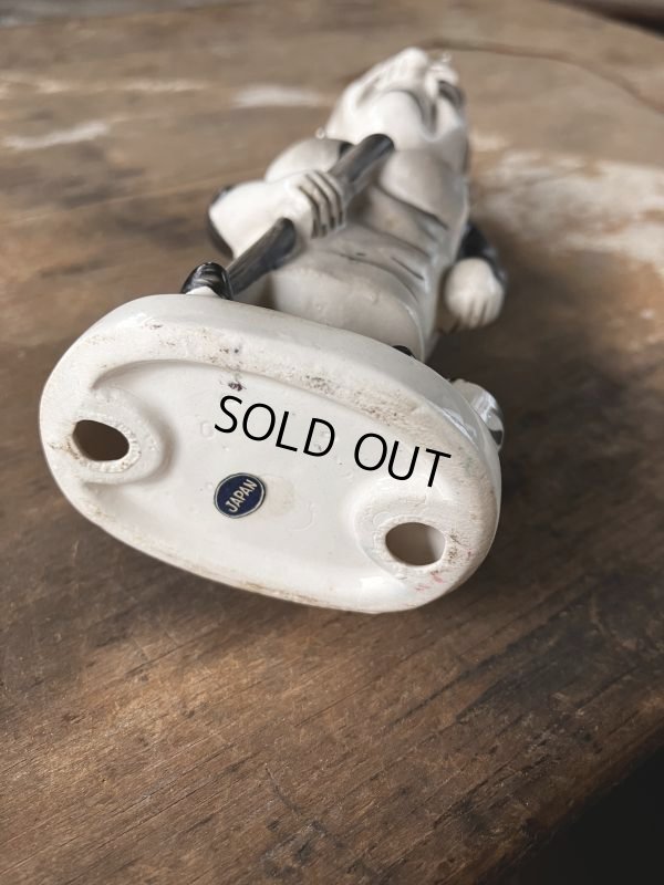 画像6: 50s Vintage KWITCHERBELYAKEN JAPAN Weird People Ceramic Statue (M314) 