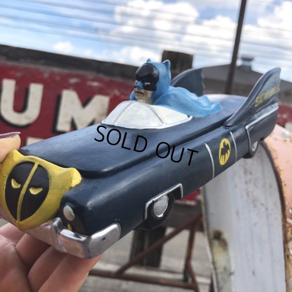 画像26: 60s Vintage BATMAN Batmobile Ceramic Lidded Candy Dish National Periodical by Lego Japan (M148) 