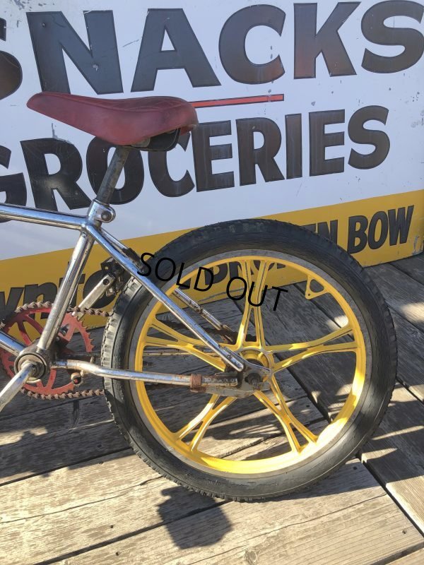 画像5:  【店舗引き取り限定】Vintage Old School BMX Mag Wheels Huffy USA Bicycle (M317)