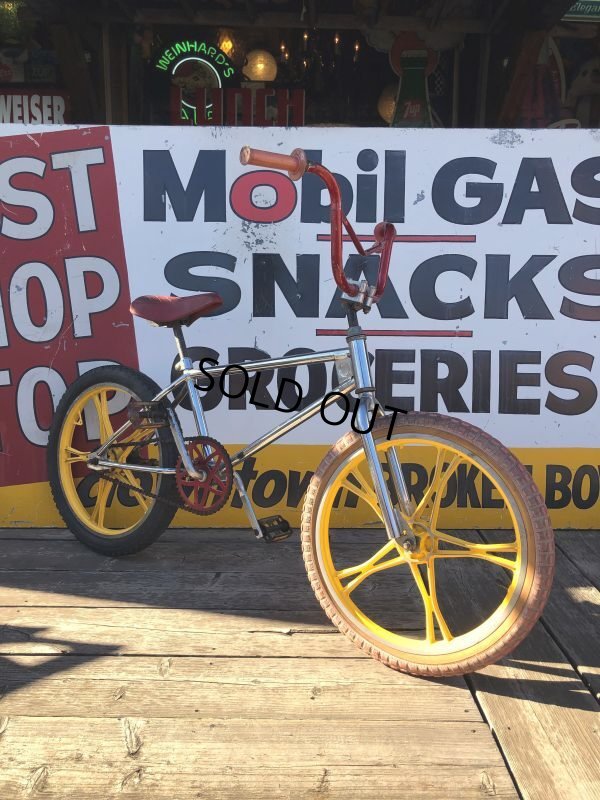 画像14:  【店舗引き取り限定】Vintage Old School BMX Mag Wheels Huffy USA Bicycle (M317)