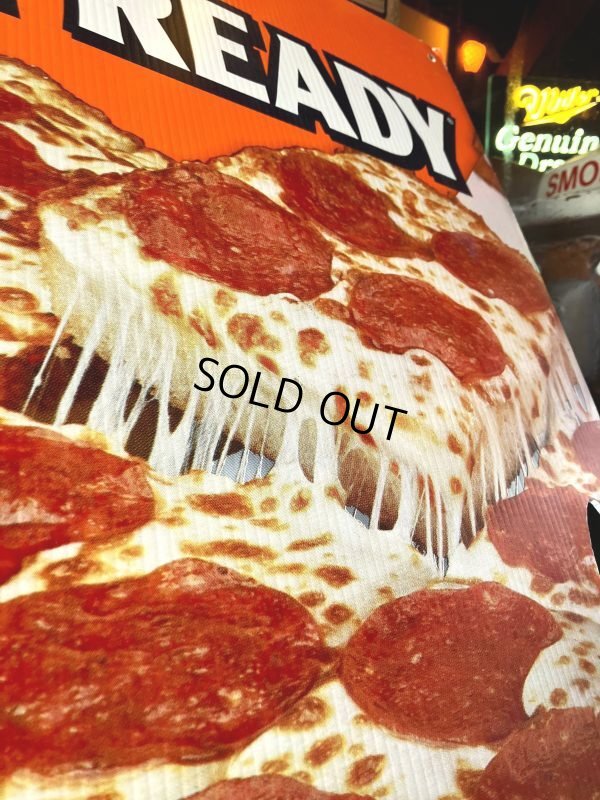 画像8: Vintage Little Caesars Pizza Advertising Spinning Sign (M319)