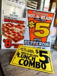 画像8: Vintage Little Caesars Pizza Advertising Spinning Sign (M318)