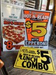 画像10: Vintage Little Caesars Pizza Advertising Spinning Sign (M319)