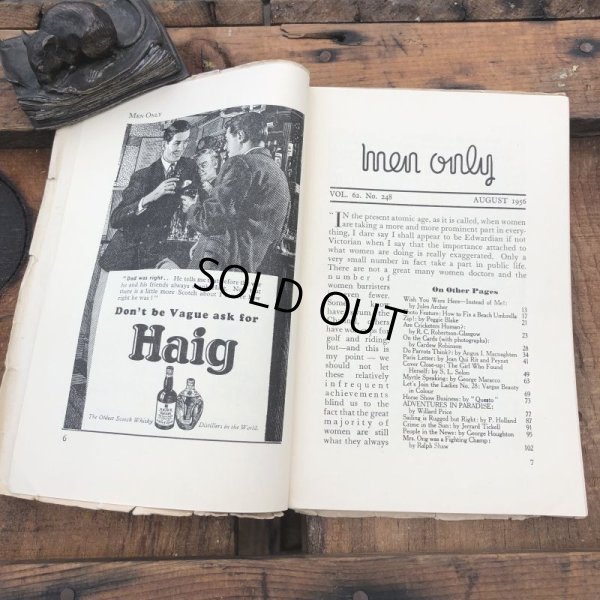 画像3: 50s Vintage MEN ONLY Coimc Book Pinup Girl Advertising (M322)