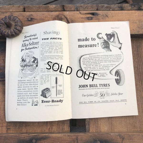 画像5: 50s Vintage MEN ONLY Coimc Book Pinup Girl Advertising (M339)