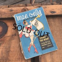 50s Vintage MEN ONLY Coimc Book Pinup Girl Advertising (M340)