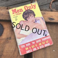 60s Vintage MEN ONLY Coimc Book Pinup Girl Advertising (M329)