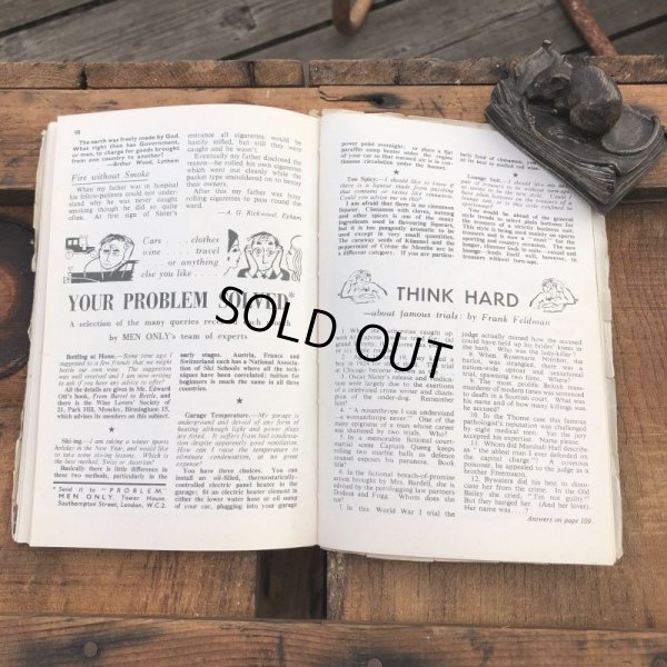 画像8: 60s Vintage MEN ONLY Coimc Book Pinup Girl Advertising (M329)