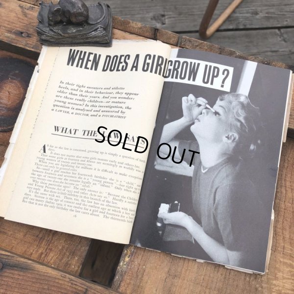 画像4: 60s Vintage MEN ONLY Coimc Book Pinup Girl Advertising (M328)